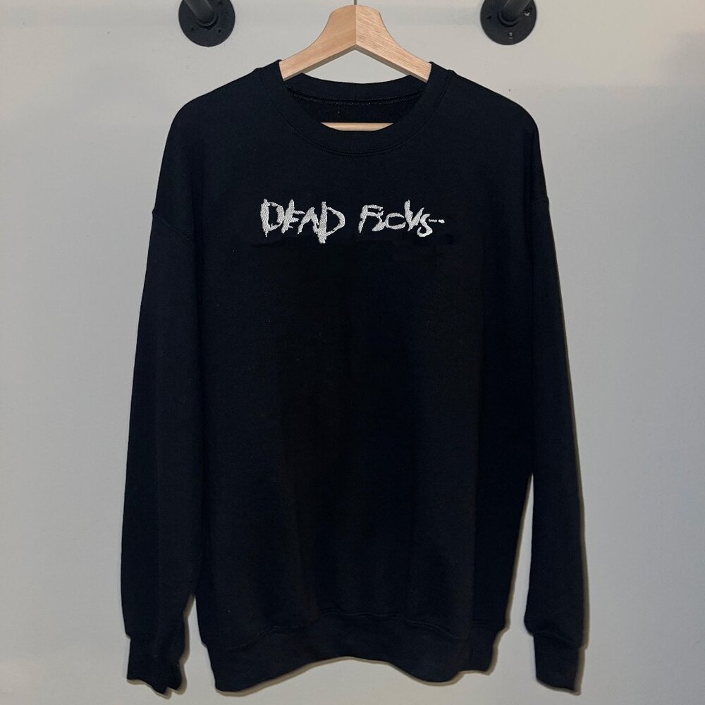 Black Dead Boys Hardcore Punk Rock Band 70s Music Crewneck Sweatshirt